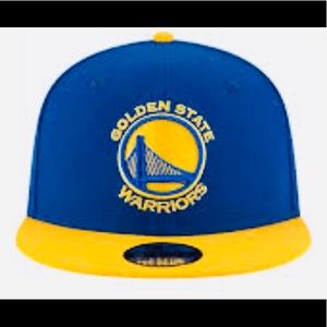Golden State Warriors Cap Yellow and Blue